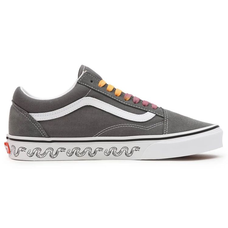 Vans Old Skool Uv Dreams Casual Low-Top Skate Shoes Unisex Sneakers Gray White VN0A5KRFB60