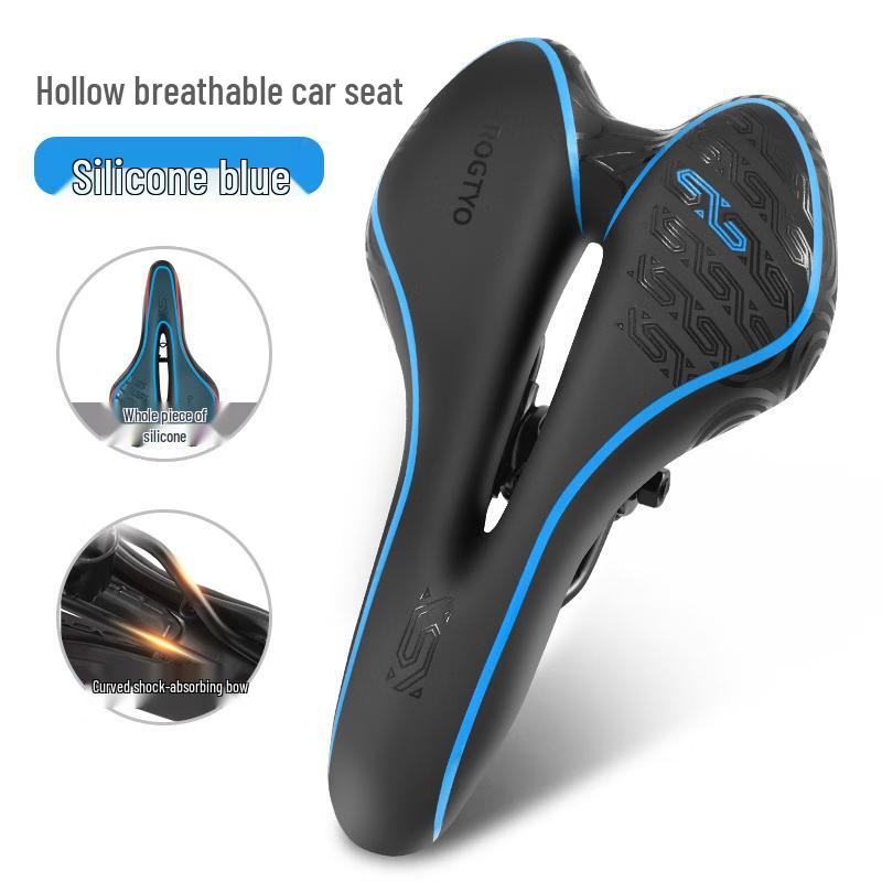 Lishe Thickened Silicone Bicycle Saddle