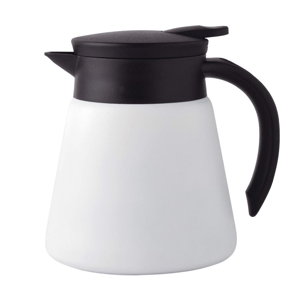 Arkland Sakamoto HONEYCOOK Coffee Pot, 600ml, White, PR4344