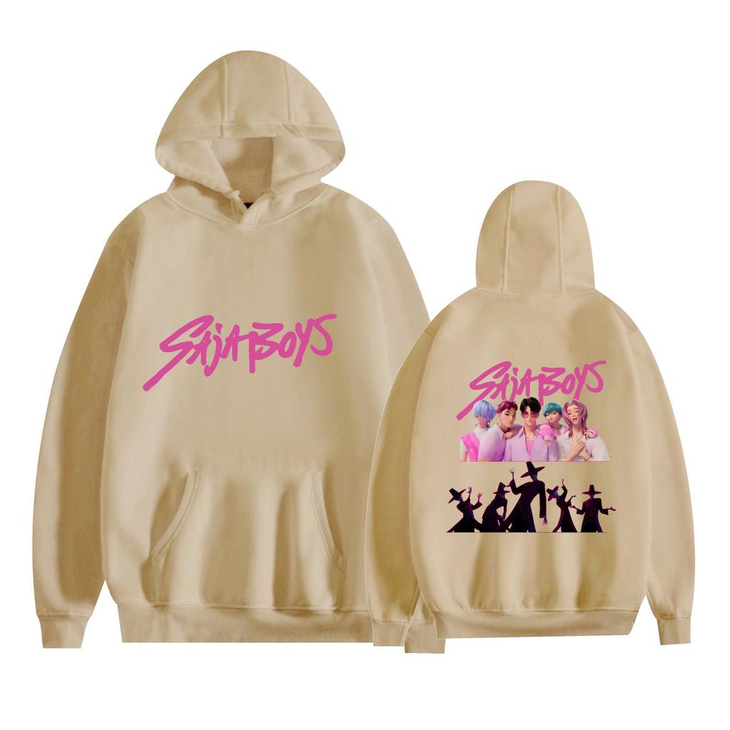 KPop Demon Hunters Anime Hoodie Sweatshirt Anime Printed Cool CARTOON Pullover Hooded Unisex