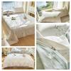 Class A Pure Cotton Bed Sheet, Duvet Cover, and Pillowcase Set – Available in Three-Piece or Four-Piece, All Seasons, Home/Homestay