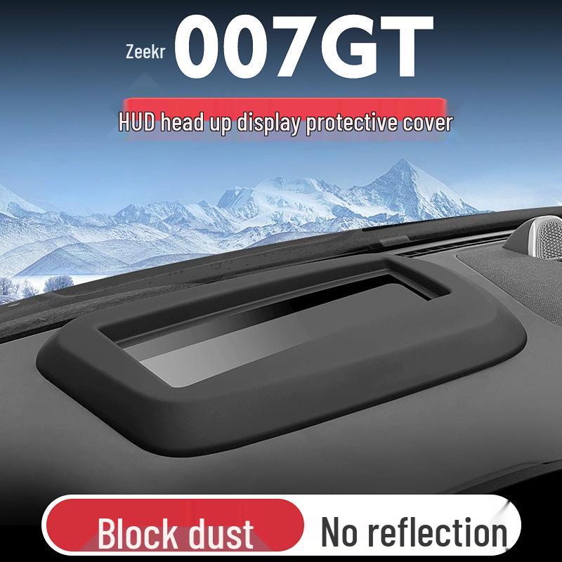 Compatible with Jike 007GT/007 HUD: Dustproof Protective Cover and Dashboard Decoration.
