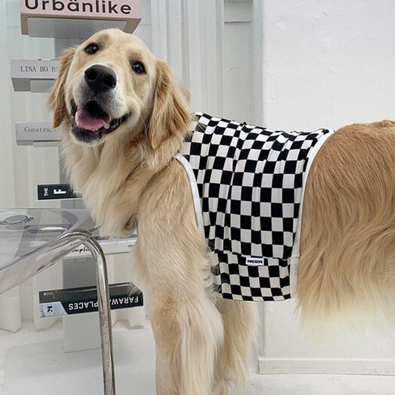 BARKDOG Check Cool Crop Débardeur à bretelles M-6XL 3 couleurs