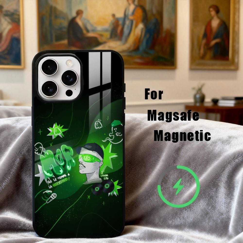F-Feid-D F-Ferxxo S-SIXDO Singer  Phone Case For iPhone17,16,15,14,13,12,11 Plus,Pro Max Magnetic For Magsafe Wireless Charging