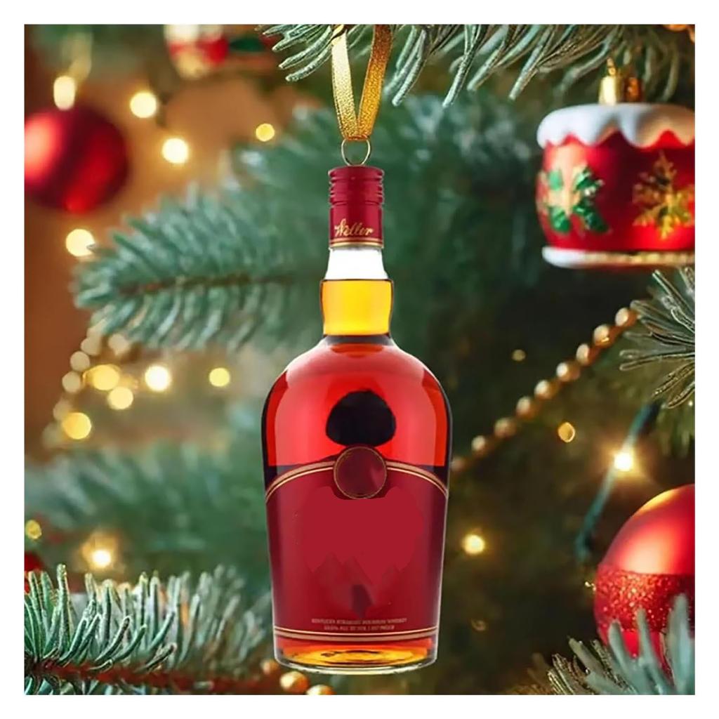 2D Christmas Tree Decoration Acrylic Pendant