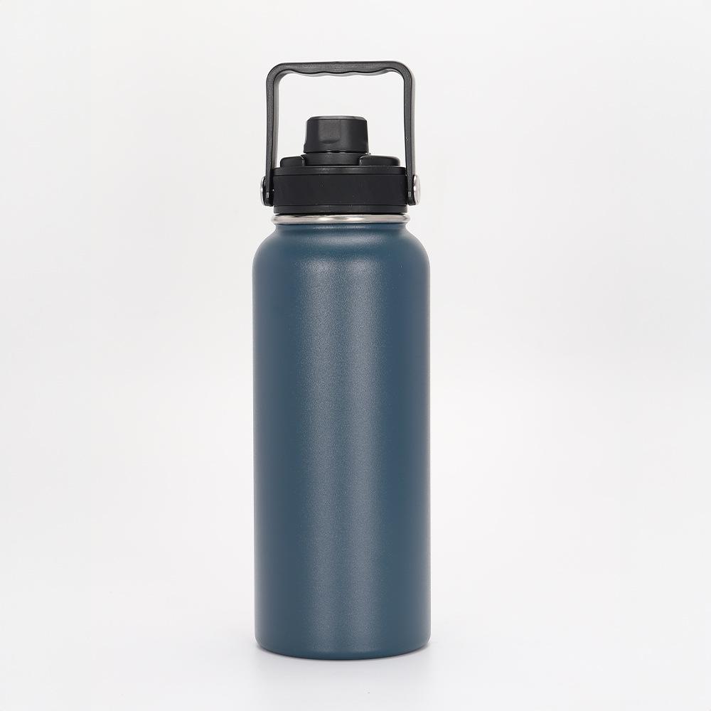 Fashion New High-Value Sports Thermos Bottle Stainless Steel Space Pot Thermos Cup Large Capacity 304 All Steel