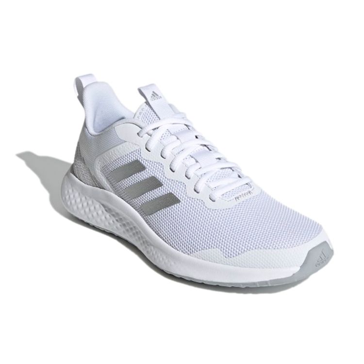 Adidas Fluidstreet White Matte Silver Women Sneakers Cloud-White Halo-Silver G58104