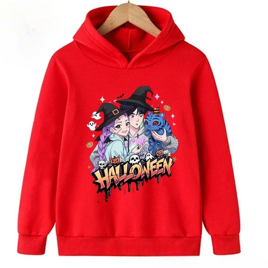 Kids Hoodies & Sweatshirts Kids Anime Kpop Demon Hunters Halloween Hoodie