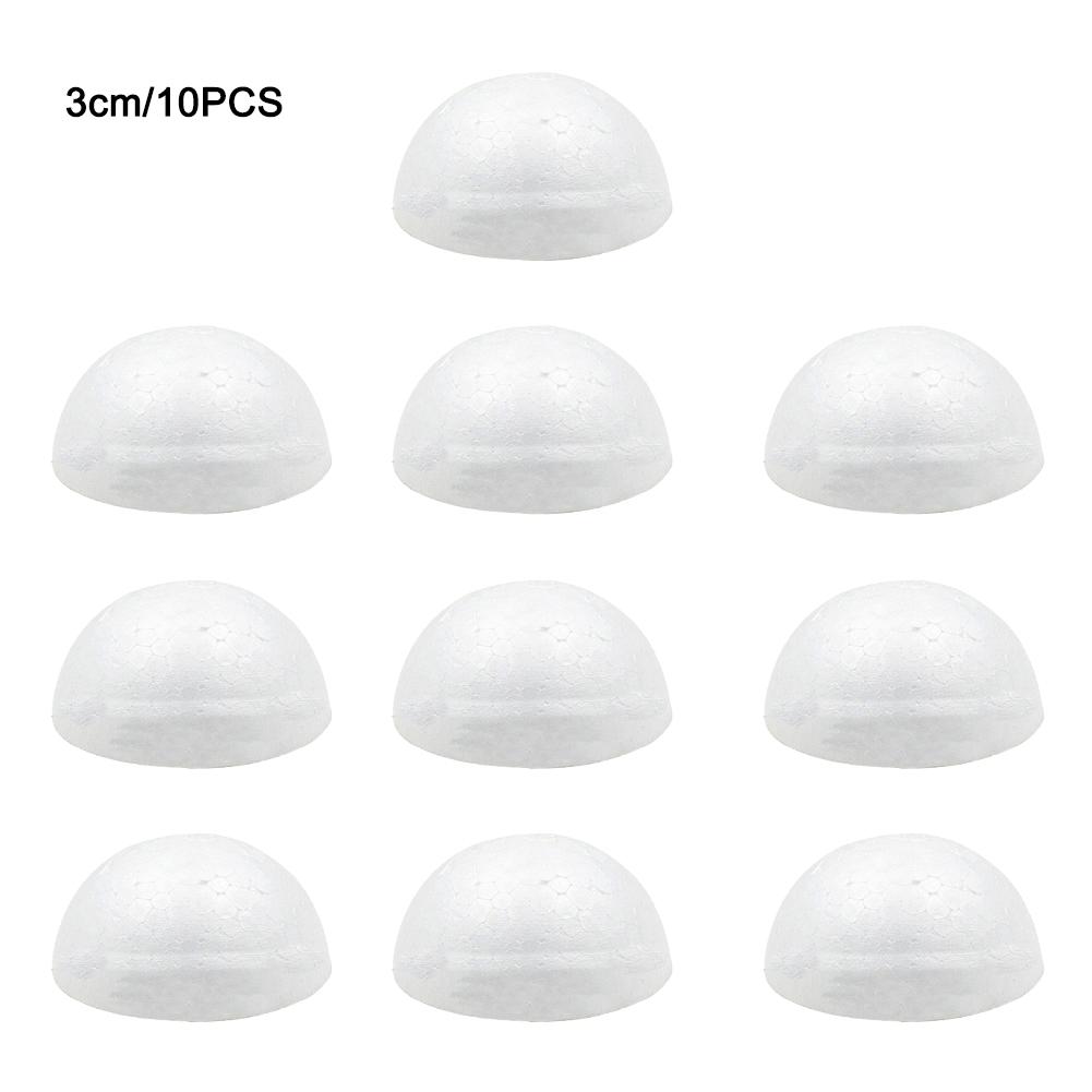 10PCS Foam Hemisphere Balls for Wedding Decor and Custom Floral Crafts