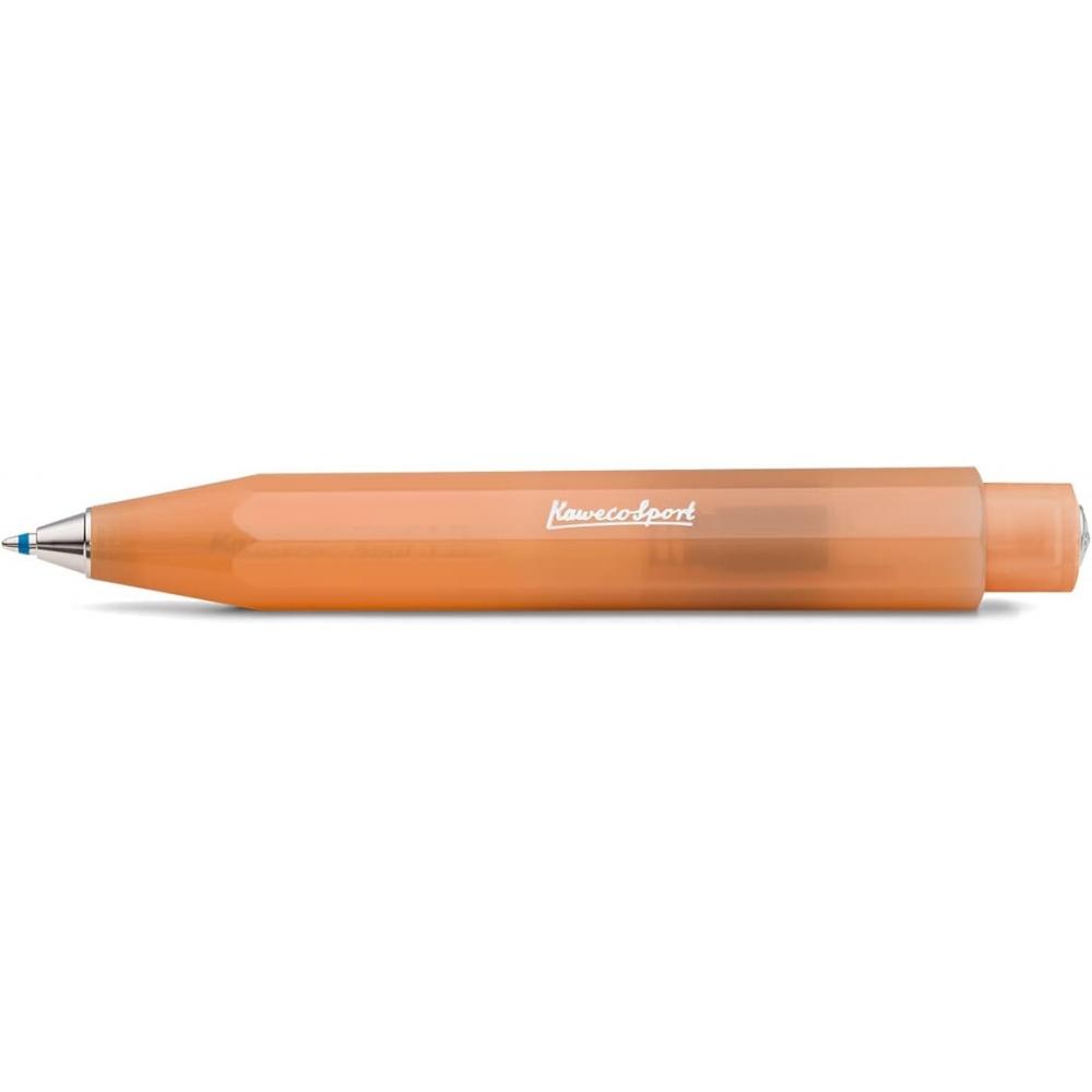 Kaweco Oil Based Ballpoint Pen Frosted Sport Soft Mandarin Frbp Sm