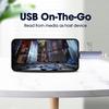 6 in1 OTG Card Reader USB 3.0 To Type C Micro USB Adapter Flash Drive Smart Memory Card Reader TF Camera Mini SD Cardreader