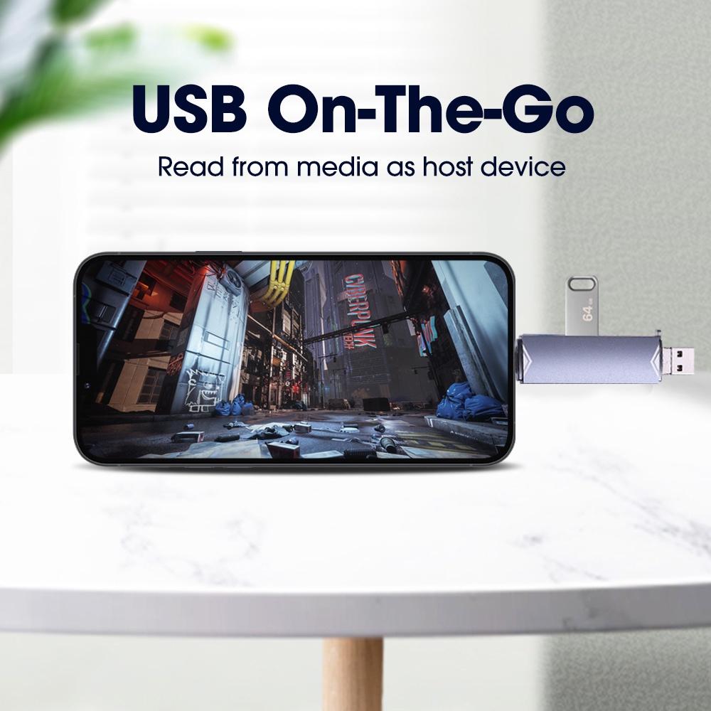 6 in1 OTG Card Reader USB 3.0 To Type C Micro USB Adapter Flash Drive Smart Memory Card Reader TF Camera Mini SD Cardreader
