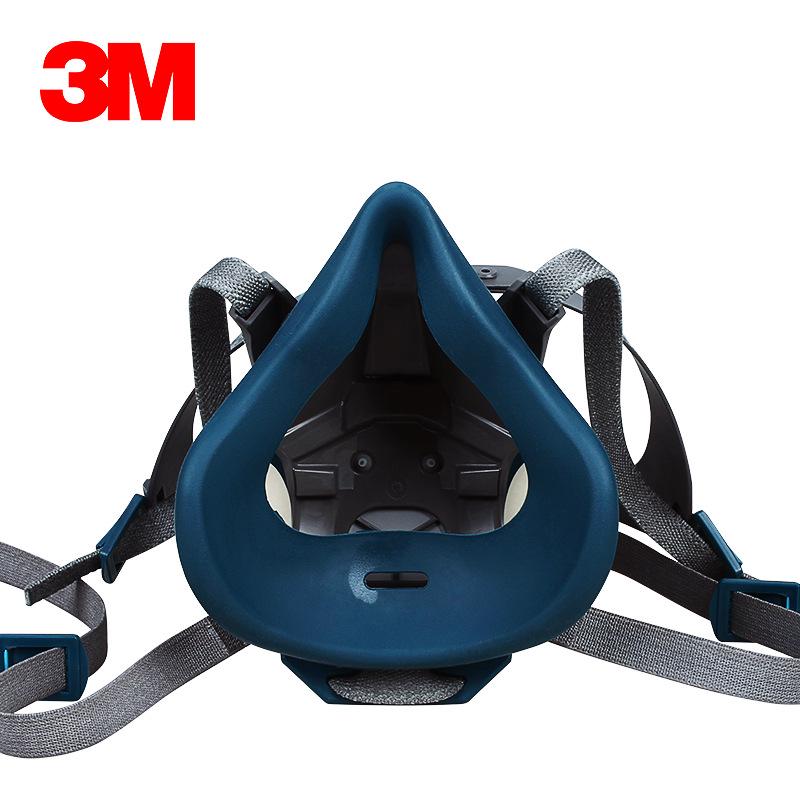 3M Quick Latch Silikon Halvmask med Filter och Patron