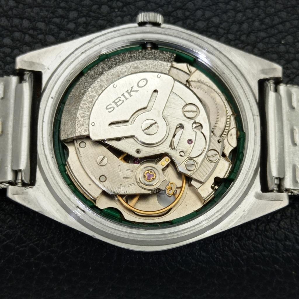 JAPAN VINTAGE SEIKO 5 AUTOMATIC MENS BLUE COLOR DIAL WATCH a701653-5 R206c-a701653