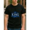 European sizes Comfortable and Breathable Casual Sport Top for Men, Suitable for Daily and Home Wear, Crew Neck, Regular Fit, All-Season