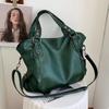Große Tragetasche für Damen 2025 Neu im Modedesign Hohe Kapazität Leder Schulter-Seitentasche Damen-Shopper Handtaschen Geldbörse