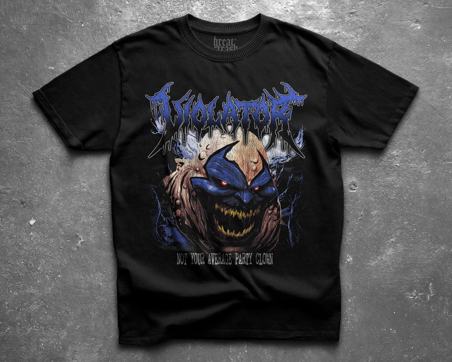 Violator Spawn T-Shirt, Clown Monster Tee, Horror Comic Shirt, Dark Fantasy Graphic Tee, Vintage Style Spawn Villain Unisex Shirt, Bootleg XL