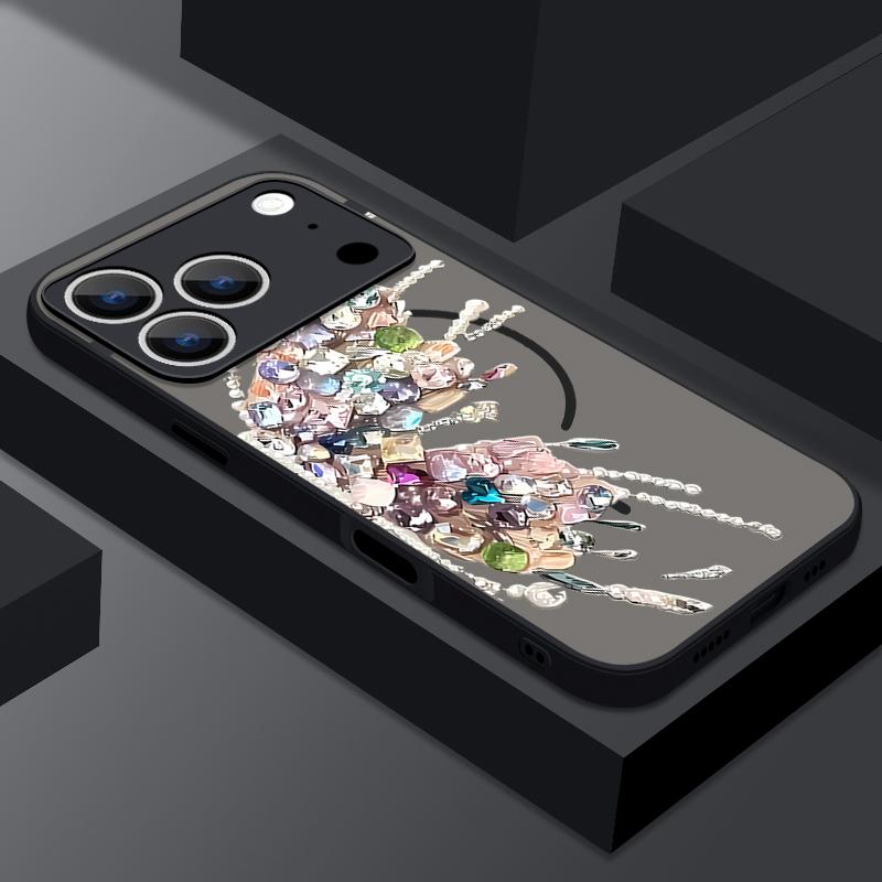 Fantastic Butterfly Print Case For iPhone 17 18 Pro Max Magnetic For Magsafe Slim Hybrid Matte Cover For iPhone 16 15 14 13 Pro Max 17E
