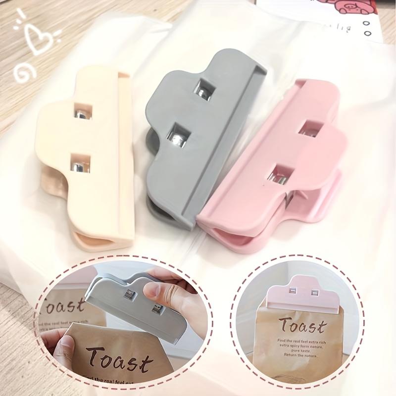 9pcs Colorful Plastic Snack Bag Clips-Secure Food Seal for Kitchen, Dining, and Dining Accessories- Perfect for Candies, Nuts