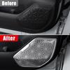 Car Audio Trim Cover Door Speaker Stereo Sound Frame Stickers For Toyota RAV4 XA50 -   2024 Hybrid Stainless