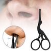 Round Tip Nose Scissors Nose Hair Trimming Scissors Round Head Nose Hair Cutting Man Facial Hair Scissors Makeup Beauty Tool