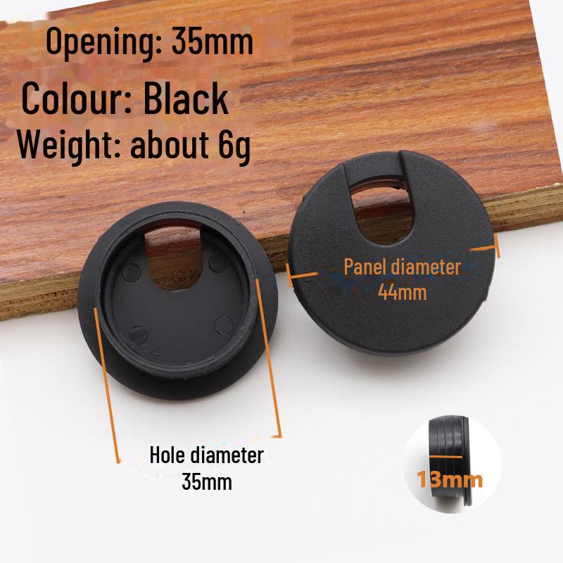 

Настільна кришка отвору для кабельної розводки - декоративне кругле ущільнювальне кільце