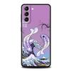 Koi Fish Case For Samsung Galaxy S22 Ultra S21 S20 FE 5G S10 S9 S24 Plus S10E S23 Phone Cover Black Silicone Shell