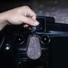 Sparkling Diamond Key Bag with Metal Buckle for Car and Home