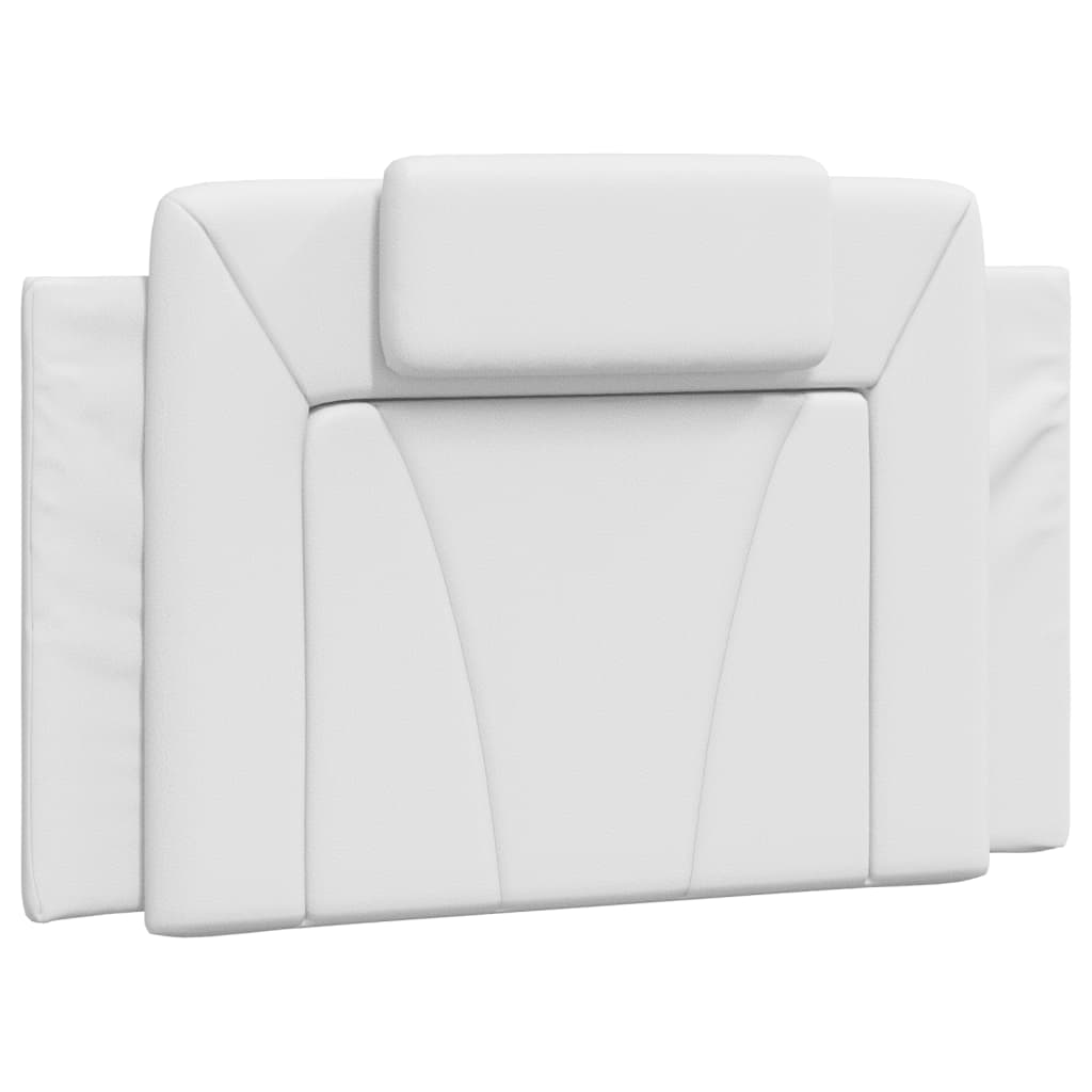 Vidaxl Bed Frame With LED, White, 90X200 Cm, Faux Leather