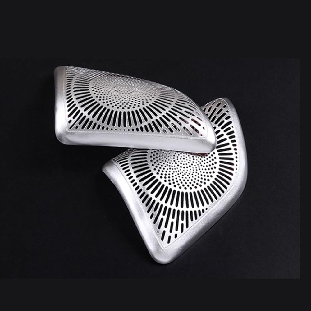 Car Front Speaker Tweeter Cover Trim Sticker Compatible with Mercedes Benz GLE GLS Class W167 V167 X167 2020-2024