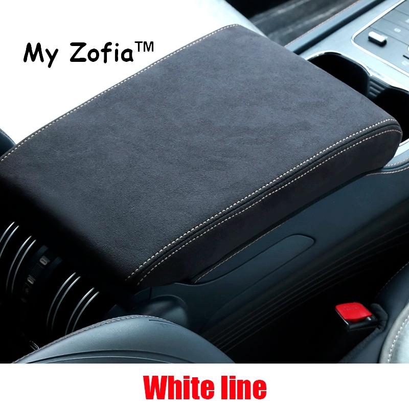 For BYD ATTO 3 Yuan Plus 2023 2024 2025 Car Leather Cover For Armrest Box Specially Modified Protection Cover Trim Accessories
