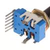 2 Piece Rk12 Type Double B20K B50K Electronic Organ Speaker Audio Volume Adjustment Potentiometer 6 Pin