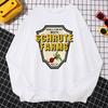 Simple Winter Women Pullovers World Famous Beets Schrute Farms Crop Printing Hoodie Loose Crewneck Sweatshirt Warm Tops