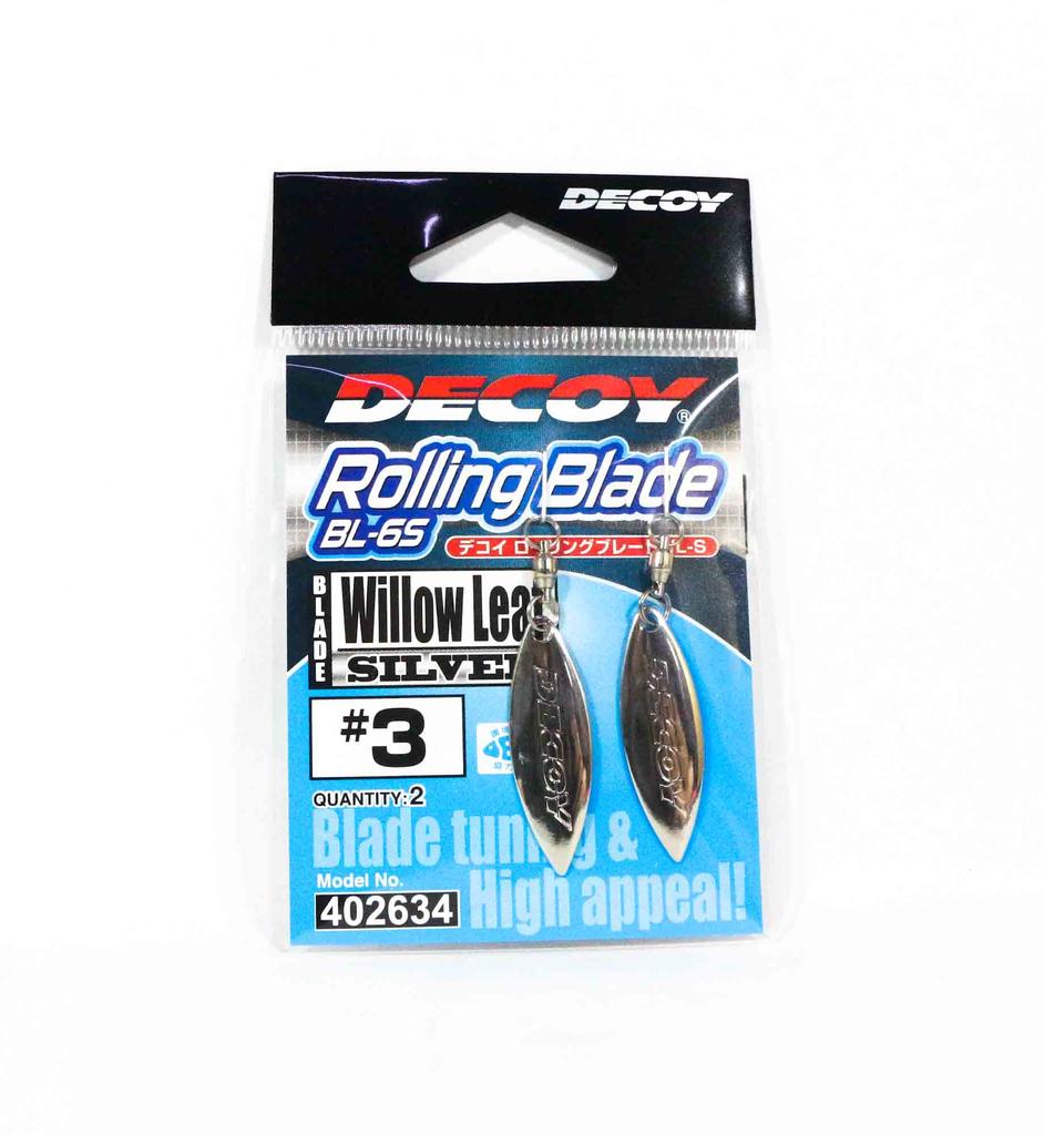 Decoy BL-6S rotační list vrbový stříbrný velikost 3 (2634)