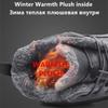 Warm Plush Couple Snow Boots Winter Men's Ankle Boots Outdoor Non-slip Men Work Boots Fashion Winter Sneakers Big Size 36-48