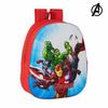 The Avengers-3D Children's Backpack The Avengers Red