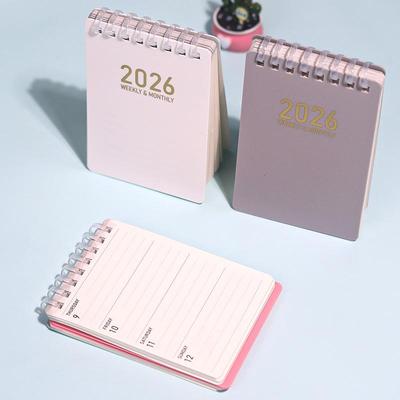 2026 A7PP Pocket Coil Daily Planner Notebook