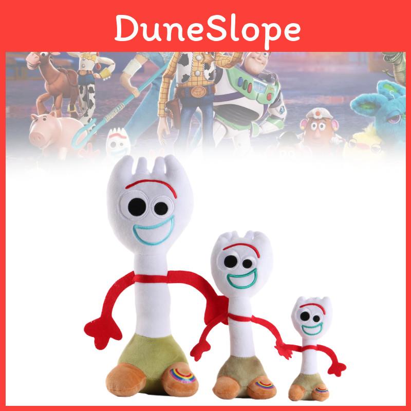 Adorable 4 Plush Woody And Forky Dolls With Ultra Soft Short Plush Fabric