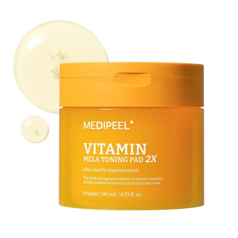 MEDI-PEEL Vitamin Mela Toning Pad 2X 140ml 50EA