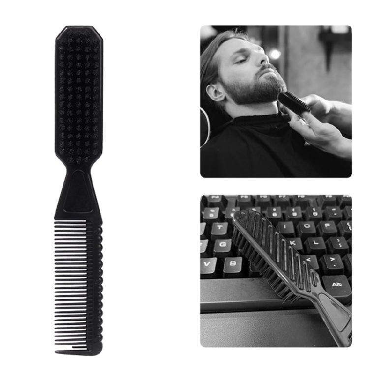 2 In 1 Neck Duster Broken Remove Comb Brush Hair Styling Hair Cleanup Salon Tool