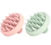 HUDACRUSH Pink Unibody Silicone Scalp Massager for Hair Growth, Scalp Scrubber, Head Massager for Hair Growth, Deep Cleansing Dandruff Removal Br