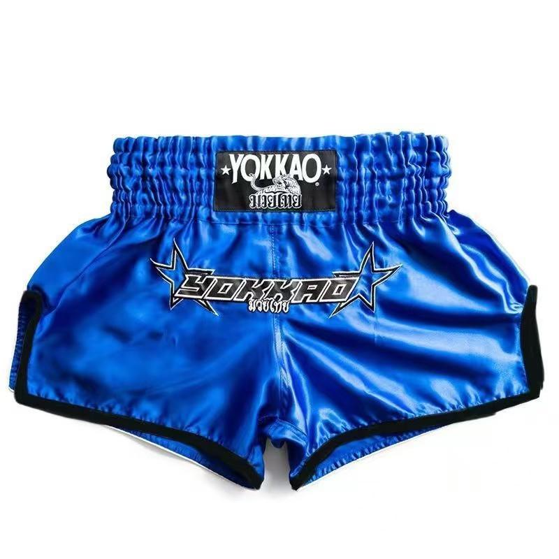 Quick-Dry Muay Thai Shorts Men Women Boxing Martial Arts Training Lightweight Breathable Combat Pants