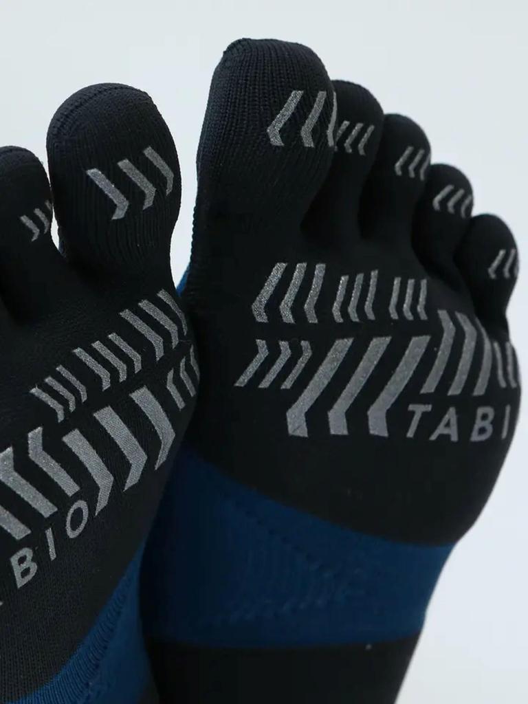 Tabio Racing Run Pro Größen Hergestellt in Limettengelb Fünf-Zehen-Socken, 27,0-29,0 cm, Japan,