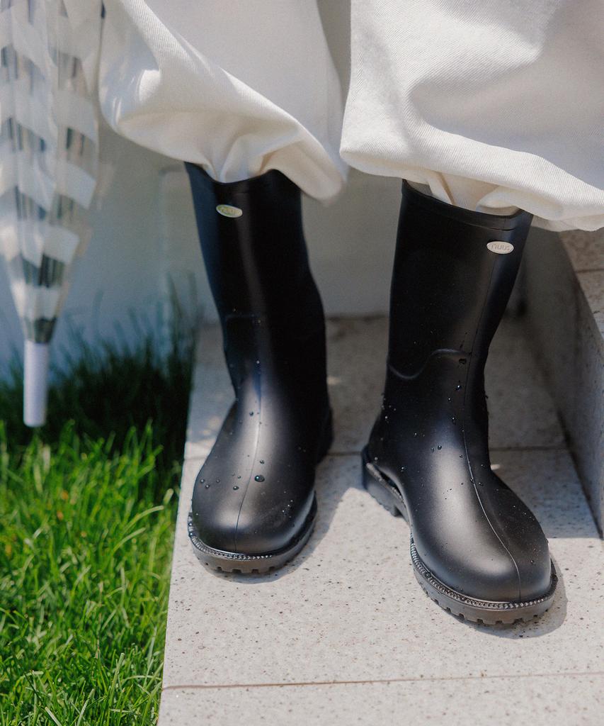 Nuus Ellie Middle Rain Boots[N5215]_Butter