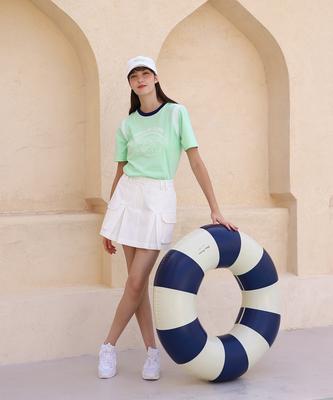 5HOURS Mew Mew Block T-Shirts_Mint