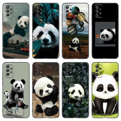 Panda Chinese Bear Phone Case For Samsung A04 A21 A30 A50 A52 S A13 A14 A22 A23 A32 A53 A73 5G A11 A12 A31 A33 A51 A70 A71 A72
