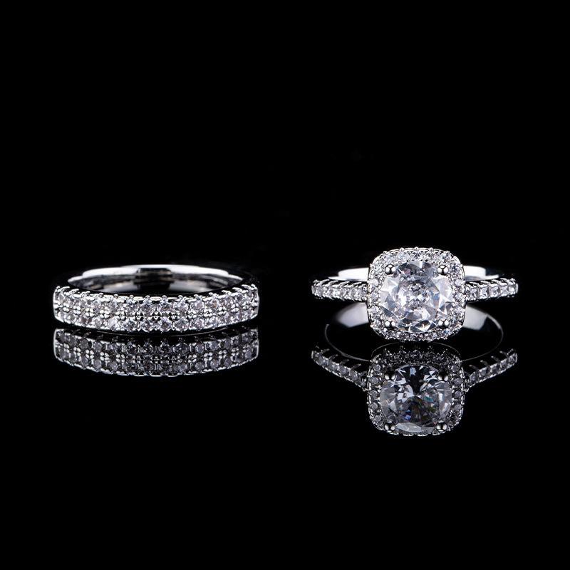 Classic Mofang Ring Inlay Design With Unique Finger Ring Jewelry