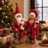 Christmas Standing Figures Dolls - Festive Window Decorations & Gifts