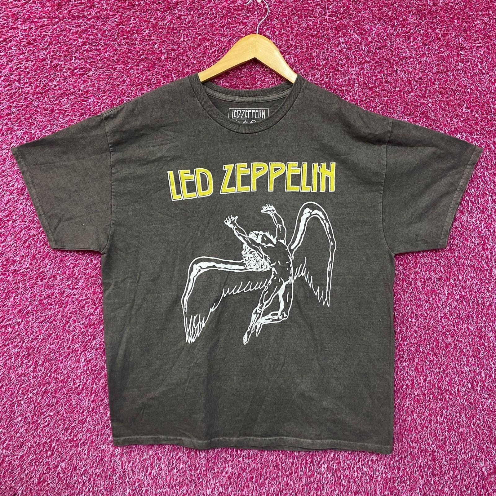 

Led Zeppelin футболка Икар Серый Medium XXXXL