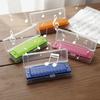 Translucent 10 Hole Harmonica Clear Tuning Diatonic Harmonica Mouth Organ Kids Educational Toy